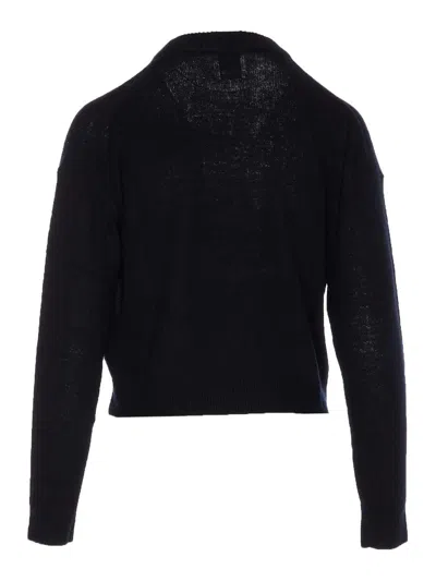 Allude Sweaters In Black