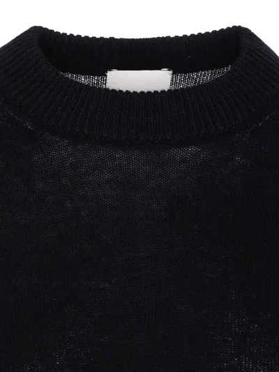 Allude Sweaters In Black