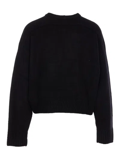 Loulou Studio Loulou Bruzzi Sweater In Black