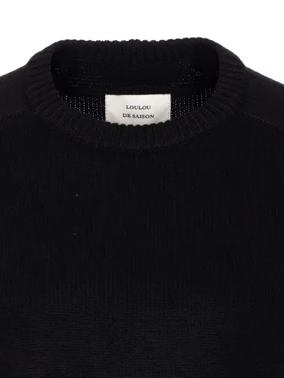 Loulou Studio Loulou Bruzzi Sweater In Black