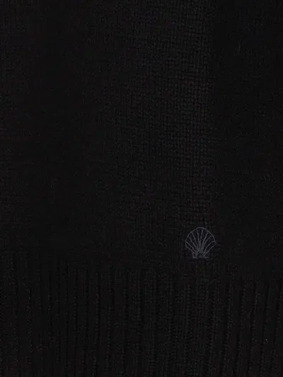 Loulou Studio Loulou Black Wool Blend Oversize Safi Sweater In Black