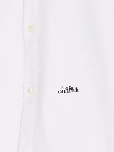 Jean Paul Gaultier Button-front Shirt In White