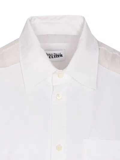 Jean Paul Gaultier Button-front Shirt In White