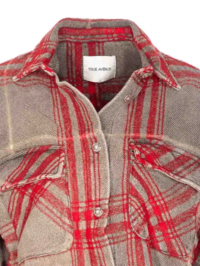 True Avenue Checked Amelia Jacket Buttons Closure In Multi