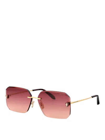 Bvlgari Sunglasses In Brown