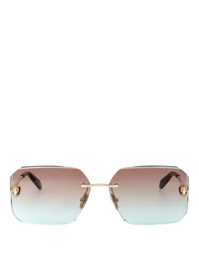 Bvlgari Sunglasses In Gold