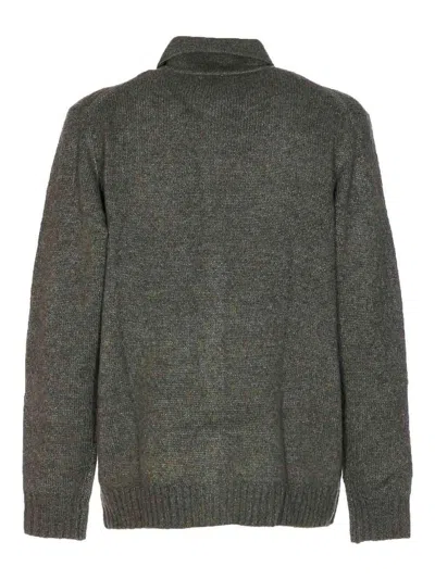 Nn07 Green Viggo Cardigan Frontal Buttons Closure In Multi