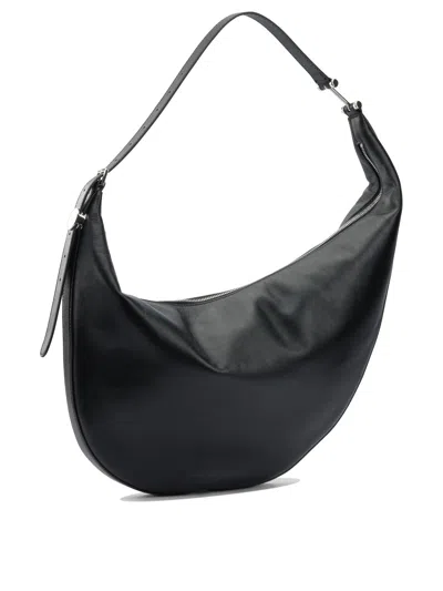 Marni Womens 00r81 Dot Small Leather Hobo Bag In Black