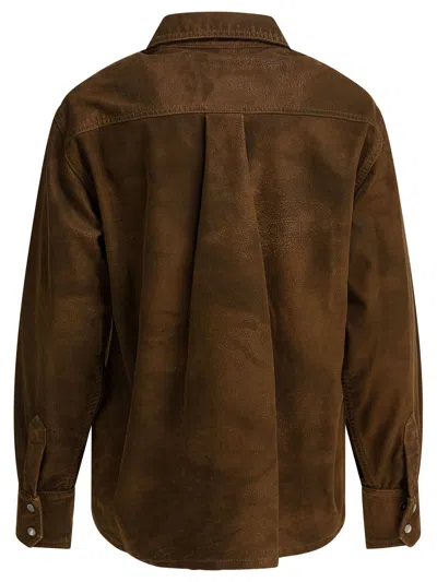 Isabel Marant Étoile Karima Shirts Brown In Brown