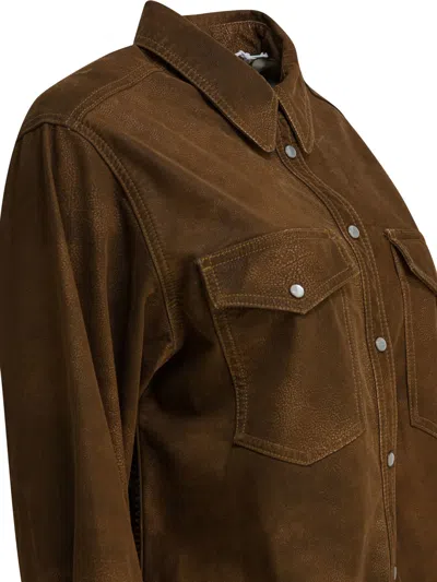 Isabel Marant Étoile Karima Shirts Brown In Brown