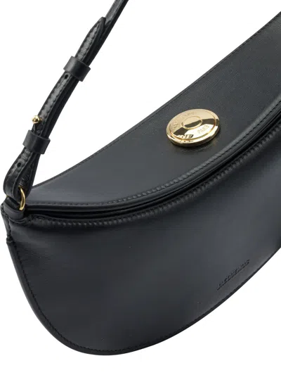 Jacquemus Le Petit Calisso Rond Embellished Leather Clutch