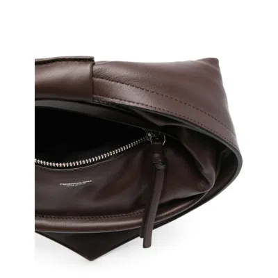 Federico Cina Leather Shoulder Bags