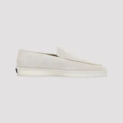 Fear Of God Off White Slip On Loafers In White