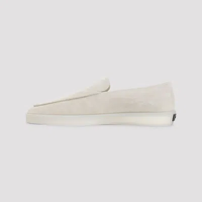 Fear Of God Off White Slip On Loafers In White