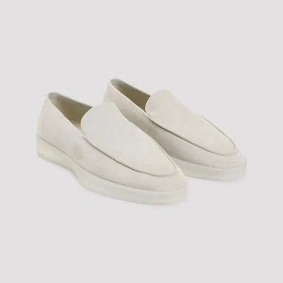Fear Of God Off White Slip On Loafers In White
