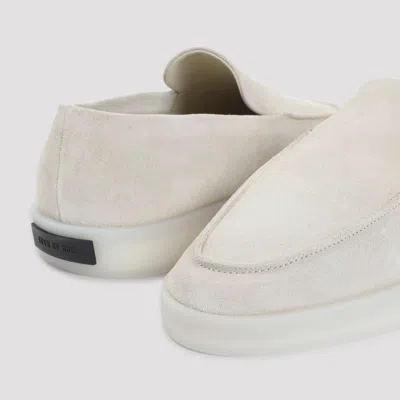 Fear Of God Off White Slip On Loafers In White