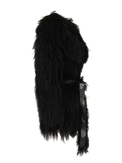 Numero Otto Mongolia Coats Black In Black