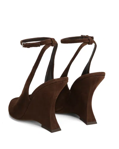 Naked Wolfe Ronnie Brown Suede In Brown