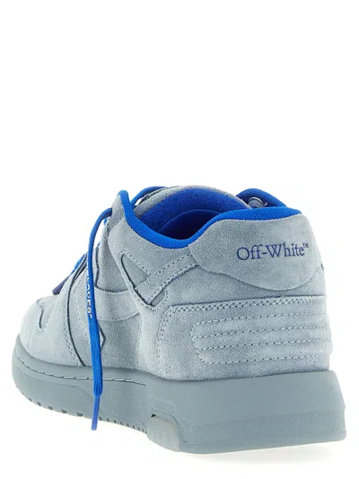 Off-white Out Of Office Sneakers Gray In Blue