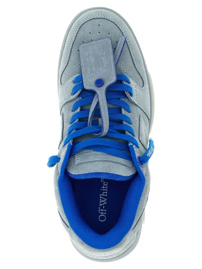 Off-white Out Of Office Sneakers Gray In Blue