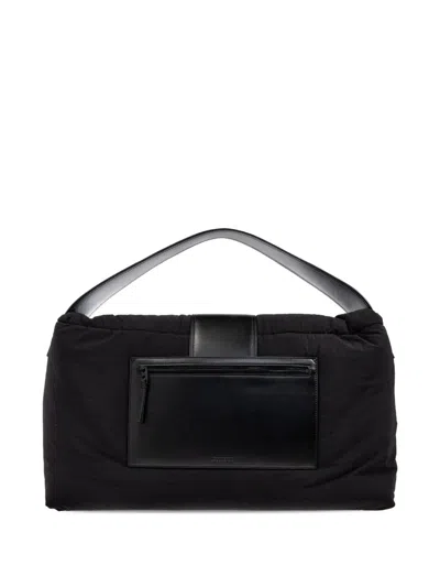 Jacquemus Padded Tote Bag With Leather Trim