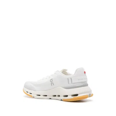 On Running Polyester Sneakers In White