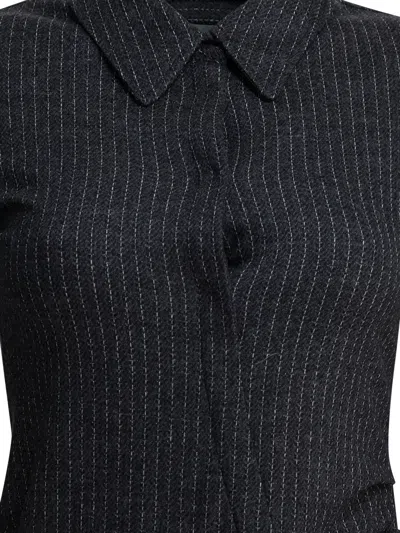 Isabel Marant Wrap Style Midi Dress With Buckle Detail In Multi
