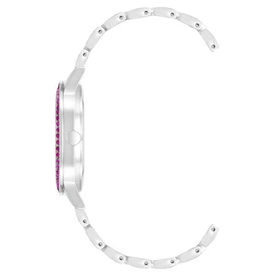 Juicy Couture Multicolor Metal Watch In Pink