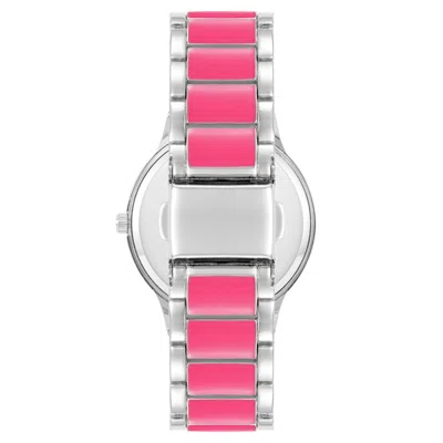 Juicy Couture Multicolor Metal Watch In Pink