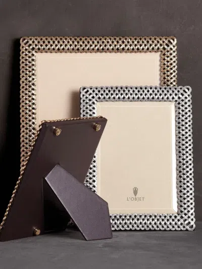 L'objet Braid Frame (13cm X 18cm) In Black