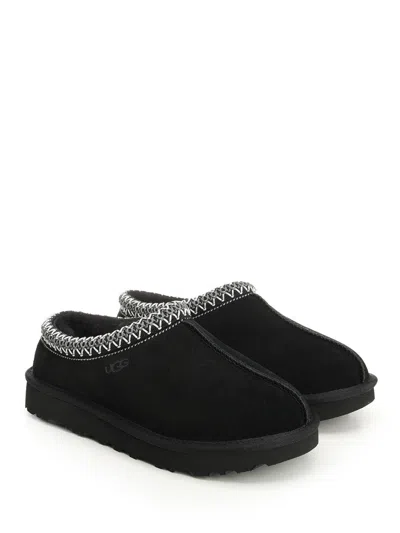 Ugg Mommy Me Tasman Slippers In Black