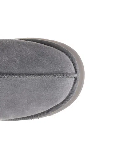 Ugg Tazz Ii Braided Platform Mules In Gray