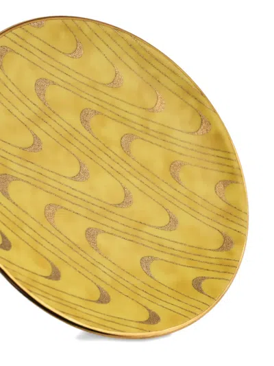L'objet Fortuny Apollo Canape Plates (set Of Four) In Gold