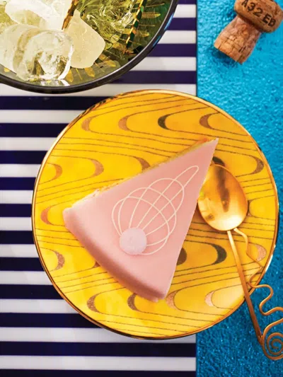 L'objet Fortuny Apollo Canape Plates (set Of Four) In Gold