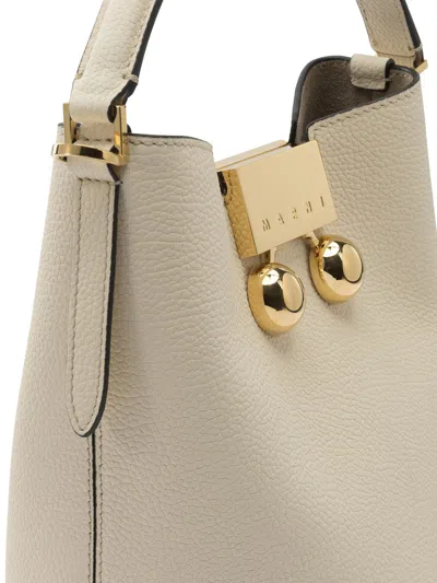 Marni Trunkaroo Handbags Beige
