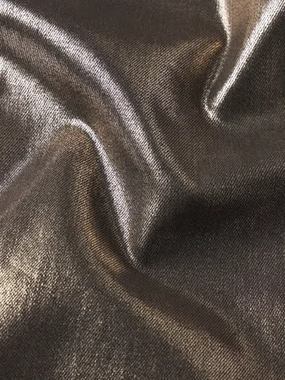 Frame The Reboot Crop In Champagne Coated In Brown