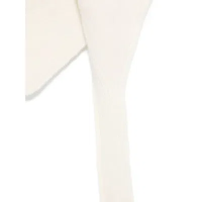 Jacquemus White Capes In Neutral