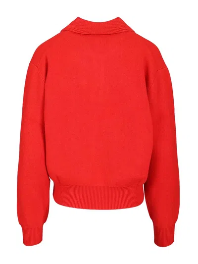 Dunst Wool And Cashmere Blend Sweater Knitwear Red In Red