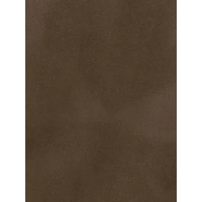 The Dynamis Studio Fringe Wool Scarf In Brown
