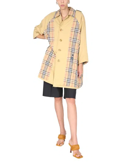 1/off Remade Burberry Trench In Multi