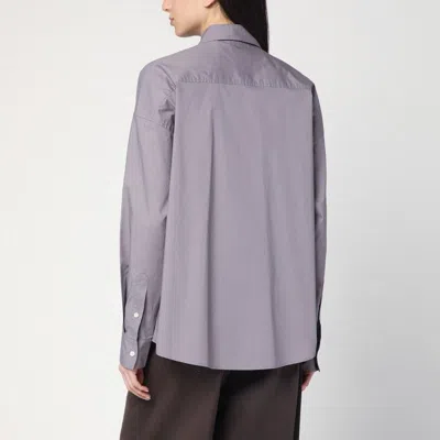 6397 New Uniform Taro-coloured Shirt In Gray