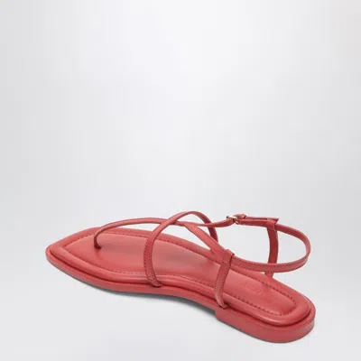 A.emery The Remly Sandals Cherry-coloured In Leather In Pink
