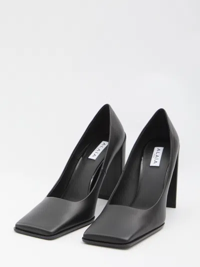 Alaïa Alaia Square-toed Pumps In Black