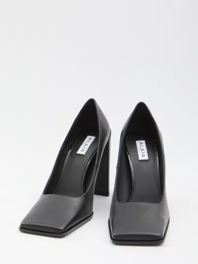 Alaïa Alaia Square-toed Pumps In Black