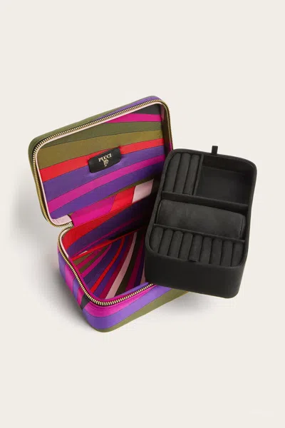 Pucci Iride-print Jewelry Box In Multicolor