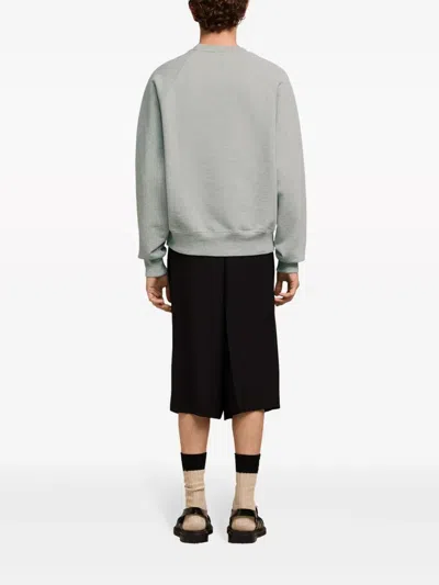 Ami Alexandre Mattiussi Ami Paris Sweatshirt With Logo In Gray