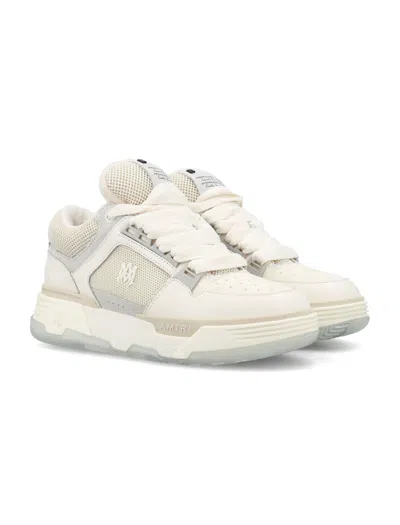 Amiri Ma-1 Logo Lettering Panelled Sneakers In Neutral
