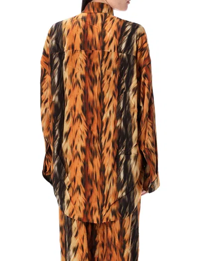 Balenciaga Shirt Woman In Brown