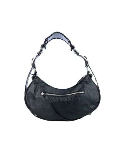 Balenciaga Shoulder Bag Le Cagole Xs In Leather In Black