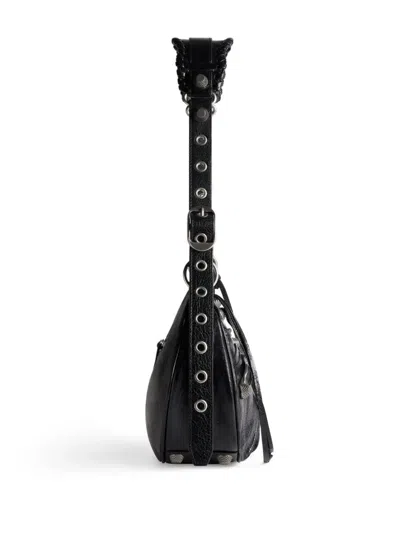 Balenciaga Shoulder Bag Le Cagole Xs In Leather In Black